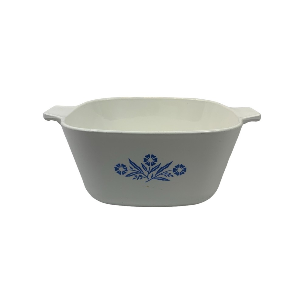 Vintage Corning Ware Blue Cornflower 1 3/4 Qt. Casserole P-1 3/4-B -  no Lid USA